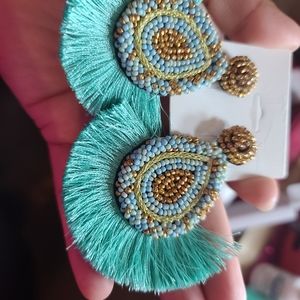 Tassel Fan Earrings
